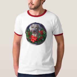 Camiseta Navidades de Weimaraner