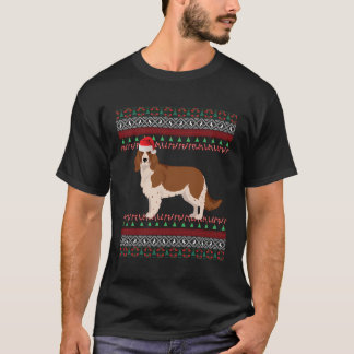 Camiseta Navidades de Welsh Springer Spaniel