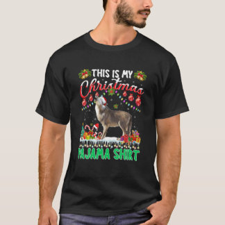 Camiseta Navidades De Wolf En Estos Son Mis Navidades Pajam