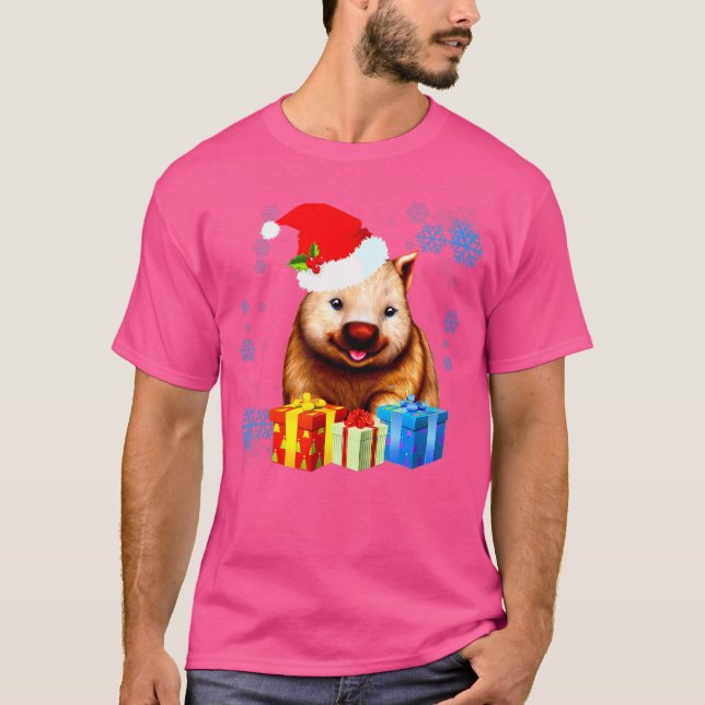 Camiseta Navidades de Wombat (Anverso)