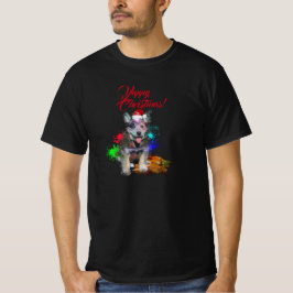 Camiseta Navidades de Yappy de Perros Cute Blue Heeler pers