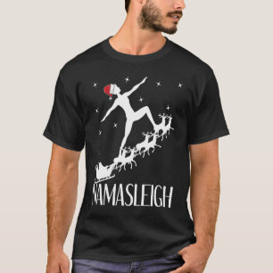 Camiseta Navidades de yoga de Namasleigh Avance de entrenam