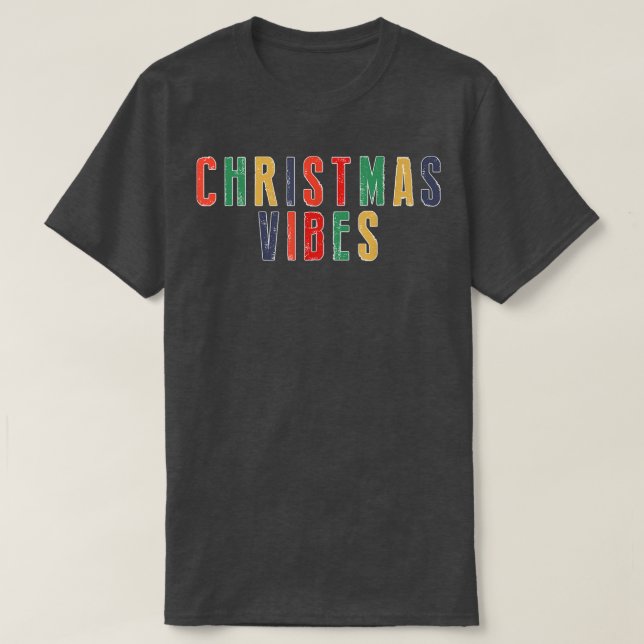 Camiseta Navidades de ZjDm vibes Feliz Navidad Vibes Diciem (Diseño del anverso)