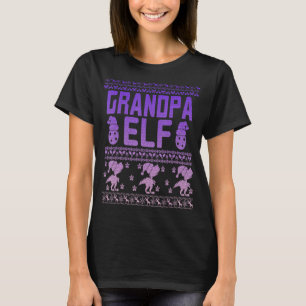Camiseta Navidades del abuelo Elf familia Navidades de Navi