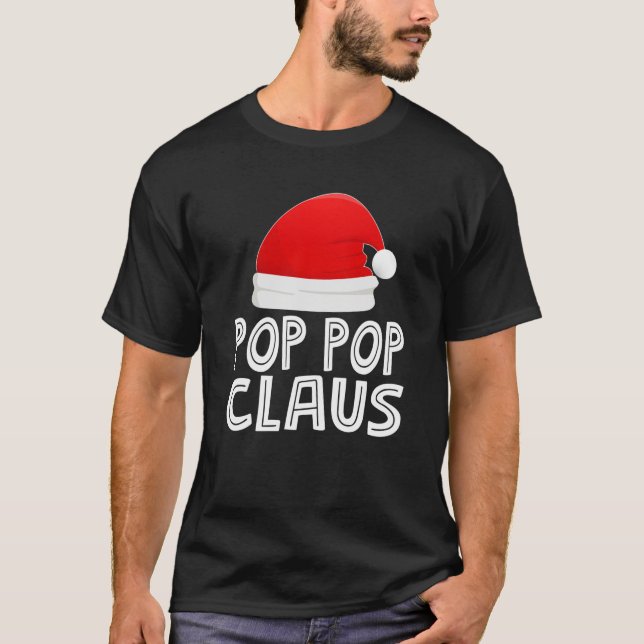 Camiseta Navidades del abuelo Pajamas Santa Claus POP Clau (Anverso)