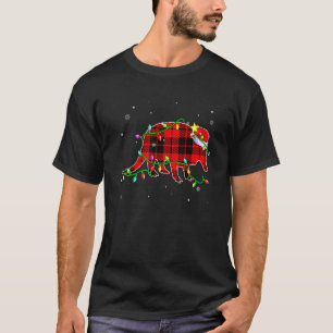 Camiseta Navidades del Armadillo Santa Hat navidad alumbrad