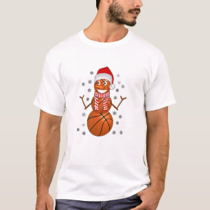 Camiseta Navidades del Balls de Nieve de Baloncesto Pajama