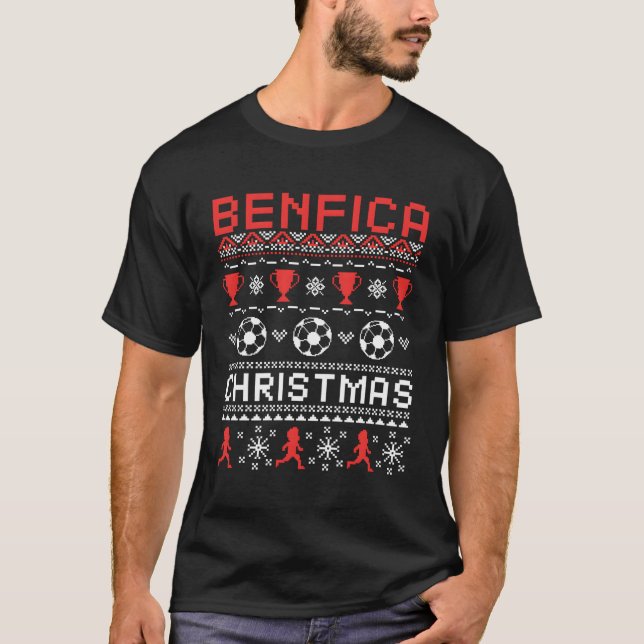 Camiseta Navidades del Benfica de regalo 2020 (Anverso)