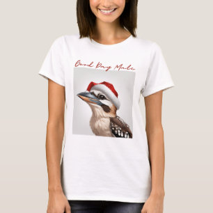 Camiseta navidades del buen día de kookaburra en australia
