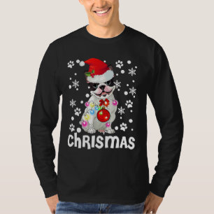 Camiseta Navidades del Bulldog francés Adorable