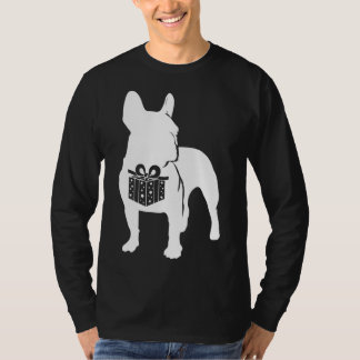 Camiseta Navidades del Bulldog francés Perro Frenchie