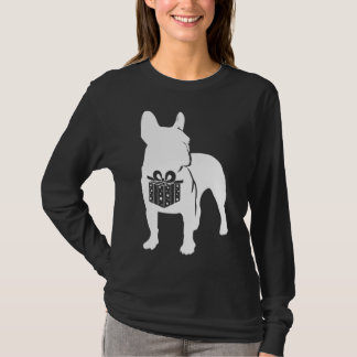 Camiseta Navidades del Bulldog francés Perro Frenchie