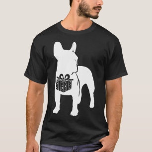 Camiseta Navidades del Bulldog francés Perro Frenchie