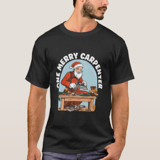 Camiseta Navidades del carpintero Feliz Navidad Felices Fie