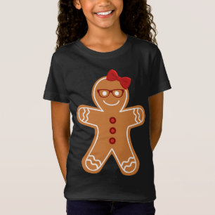 Camiseta Navidades del Chica Gingerbread Cookie Cute Teache