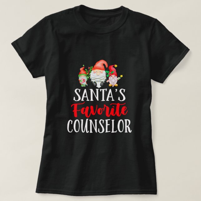 Camiseta Navidades del consejero favorito de Santa Claus Gn (Diseño del anverso)