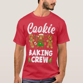 Camiseta Navidades del Crew Gingerbread de la Cookie Baking