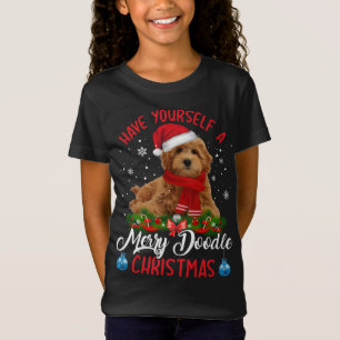 Camiseta Navidades del Cute Yorkshire Terrier Dog Merry Doo