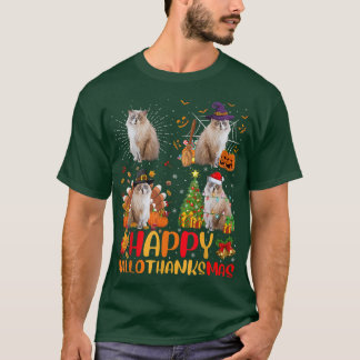 Camiseta Navidades del Día de Acción de Gracias de Hallowee