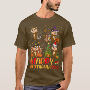 Camiseta Navidades del Día de Acción de Gracias de Hallowee