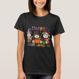 Camiseta Navidades del Día de Acción de Gracias de Hallowee