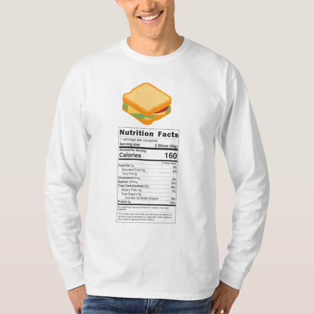 Camiseta navidades del día de acción de gracias en nutrició (Anverso)