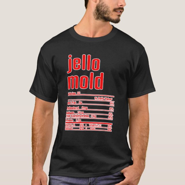 Camiseta Navidades del Día de Acción de Gracias Jello Mold  (Anverso)