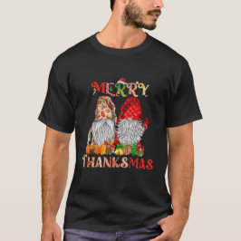 Camiseta Navidades del Día de Acción de Gracias Merry Thank