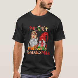 Camiseta Navidades del Día de Acción de Gracias Merry Thank