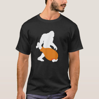Camiseta Navidades del Día de Acción de Gracias Turquía Leg
