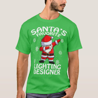 Camiseta Navidades del Diseñador de iluminación favorita de