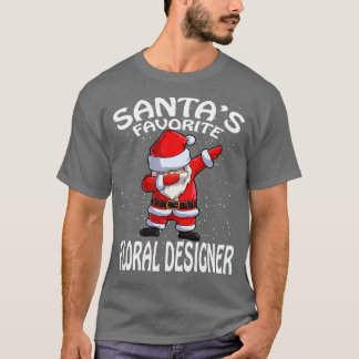 Camiseta Navidades del Diseñador Floral favorito de Santas