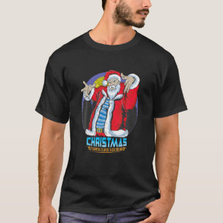 Camiseta navidades del DJ Santa Claus