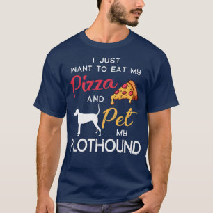 Camiseta Navidades del dueño del perro Pizza Lover Cumpleañ