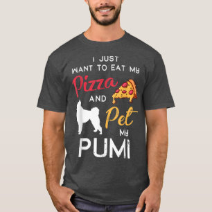 Camiseta Navidades del dueño del Pumi Dog Pizza Lover Regal