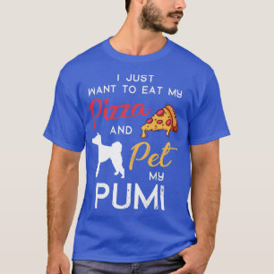 Camiseta Navidades del dueño del Pumi Dog Pizza Lover Regal