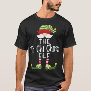Camiseta Navidades del Elf de Tai Chi Chuan Funny Fiesta Pa
