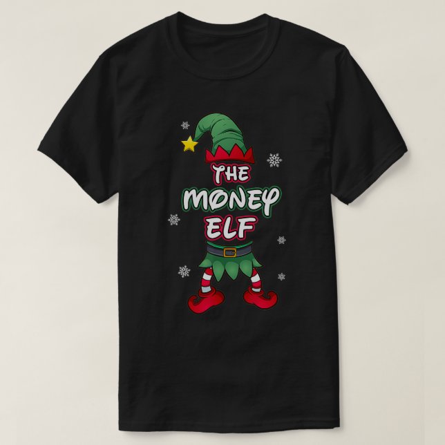 Camiseta Navidades del Elf del Dinero pijamas pjamas que ha (Diseño del anverso)