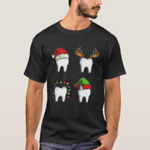 Camiseta Navidades del elfo de los renos de Santa Diente Pa