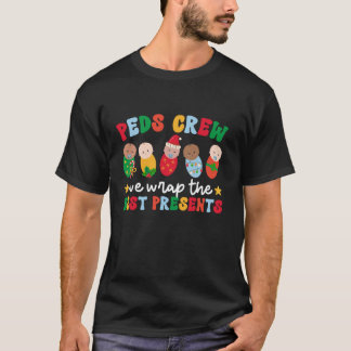 Camiseta Navidades del equipo de amigos Enfermeras del escu