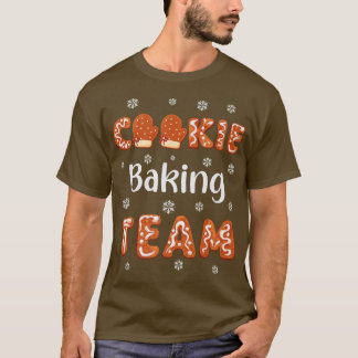Camiseta Navidades del Equipo de Cocina-Cola Baking Gingerb