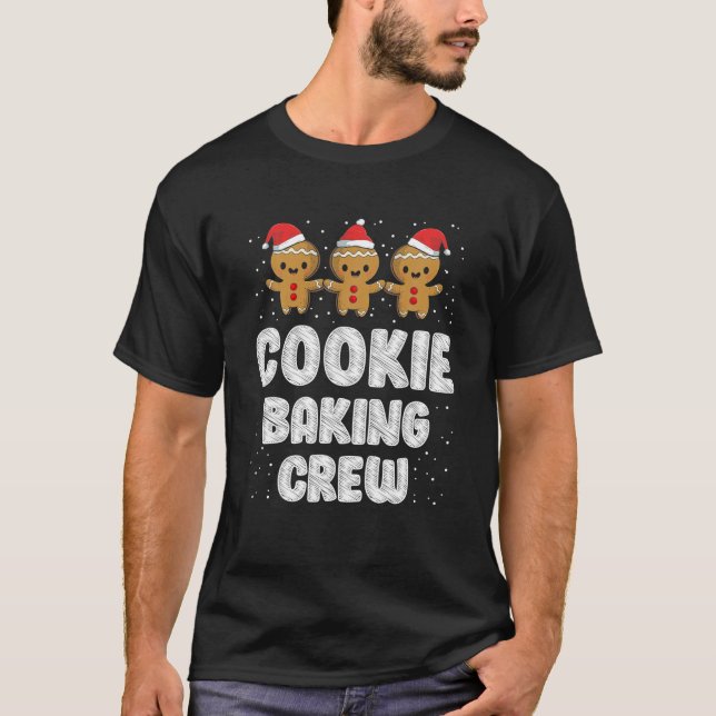 Camiseta Navidades del equipo de cocina de la familia Ginge (Anverso)