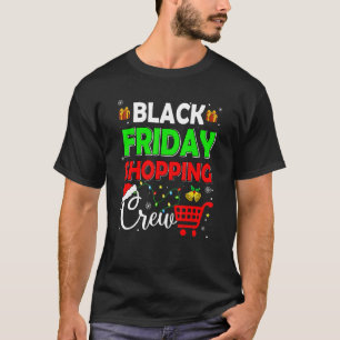 Camiseta Navidades del equipo de compras del viernes ilumin