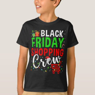 Camiseta Navidades del equipo de compras del viernes ilumin