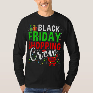 Camiseta Navidades del equipo de compras del viernes ilumin