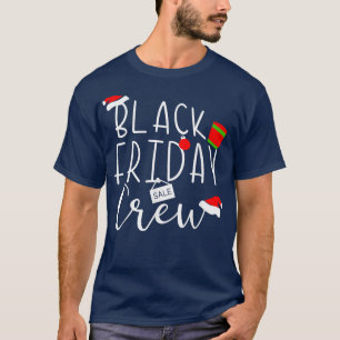 Camiseta Navidades del equipo de compras del viernes ilumin