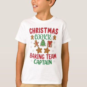 Camiseta Navidades del equipo de Cookie Baking