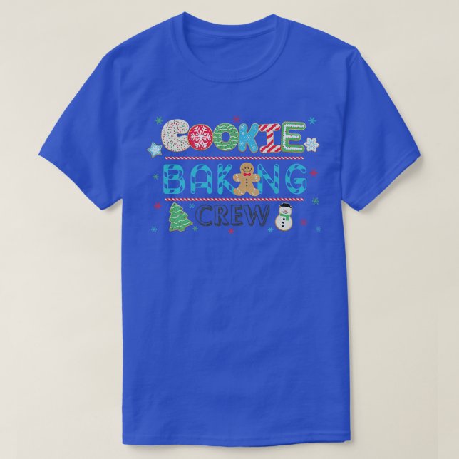 Camiseta Navidades del equipo de creadores de cookies Tee G (Diseño del anverso)