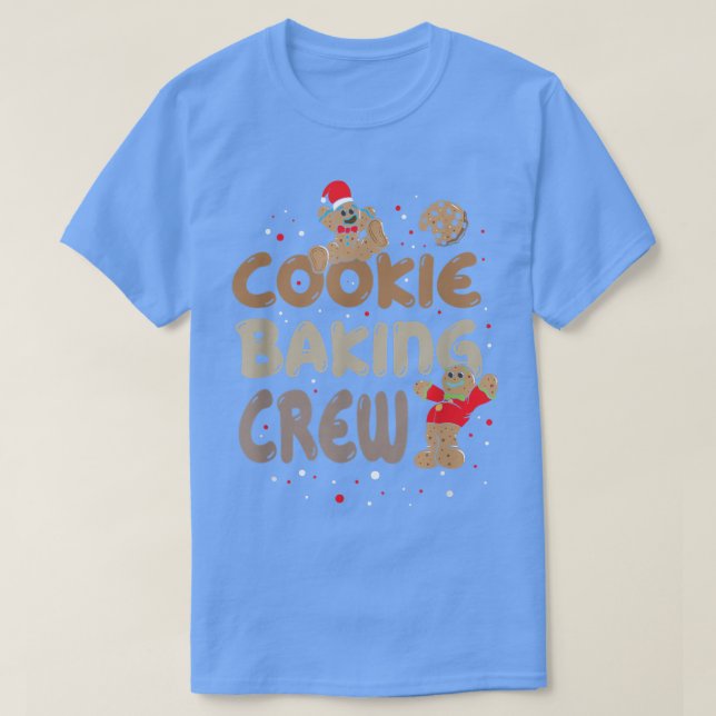 Camiseta Navidades del equipo de creadores de galletas Ging (Diseño del anverso)