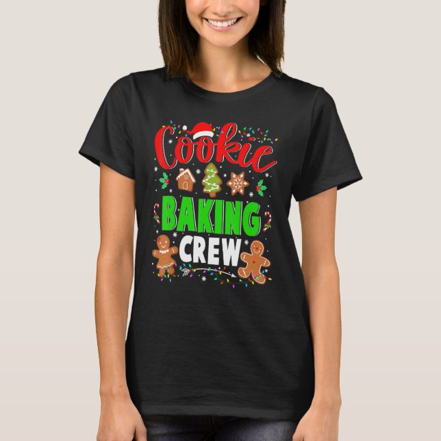 Camiseta Navidades del equipo de creadores de galletas Ging (Anverso)
